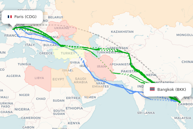 BKK-CDG