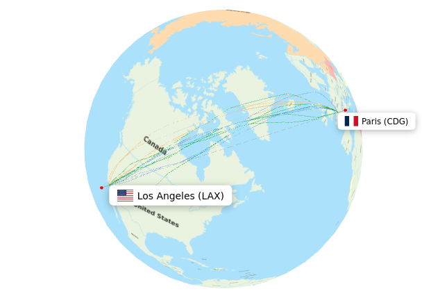 CDG-LAX