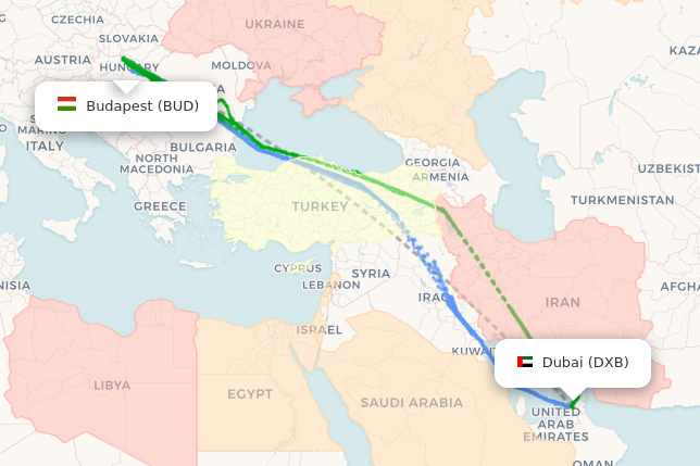 DXB-BUD