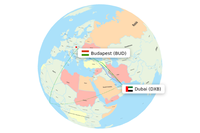 DXB-BUD