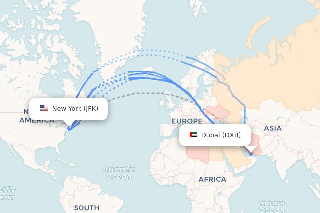 DXB-JFK