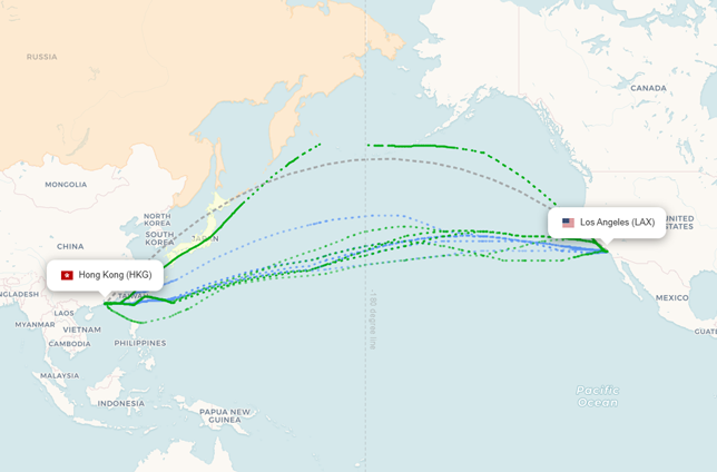 LAX-HKG