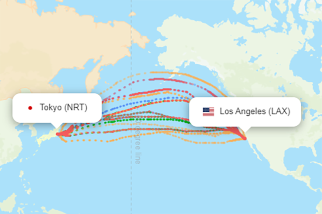 LAX-NRT