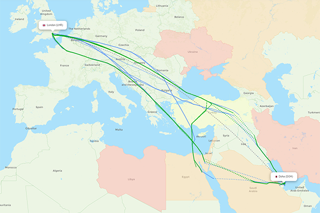 LHR-DOH