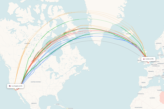 LHR-LAX