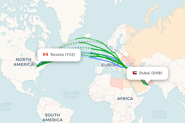 YYZ-DXB