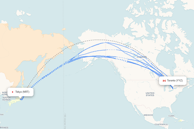 YYZ-NRT