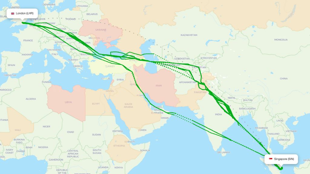 flight paths airspace restrictions