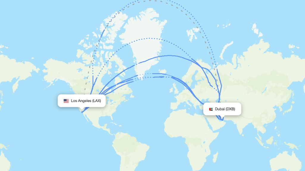 Recently added flights worldwide